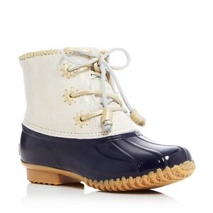 Jack Rogers Women’s Chloe Duck Boot - Leather/Rubber Fleece Lining Boot Size 8.0